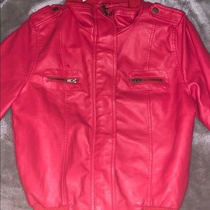 Red jacket, never worn before.